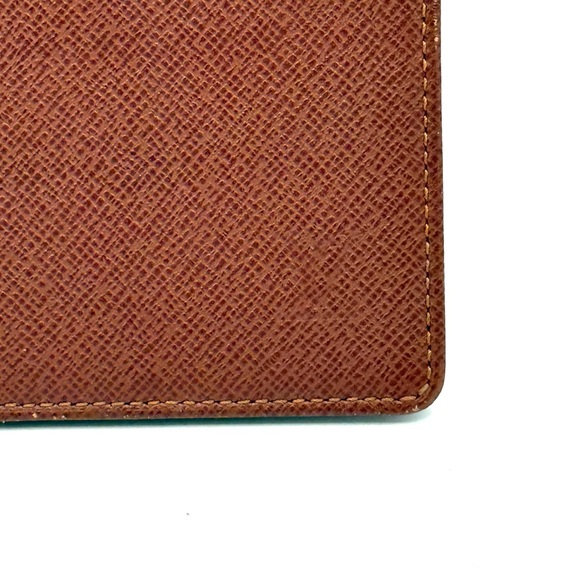 Vintage Louis Vuitton Taiga Passport Cover ✔️Authentic! Brown Early 90’s - Picture 2 of 13
